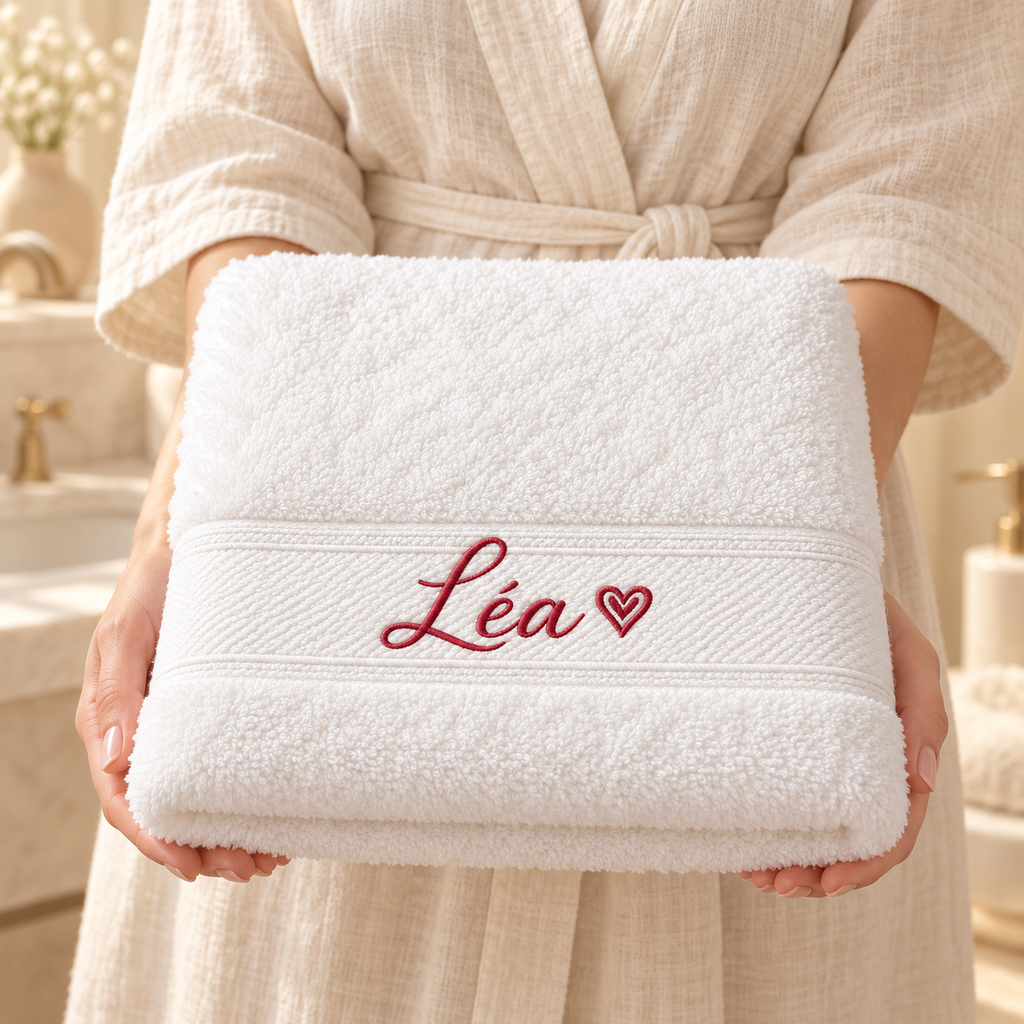 Serviette personnalisée