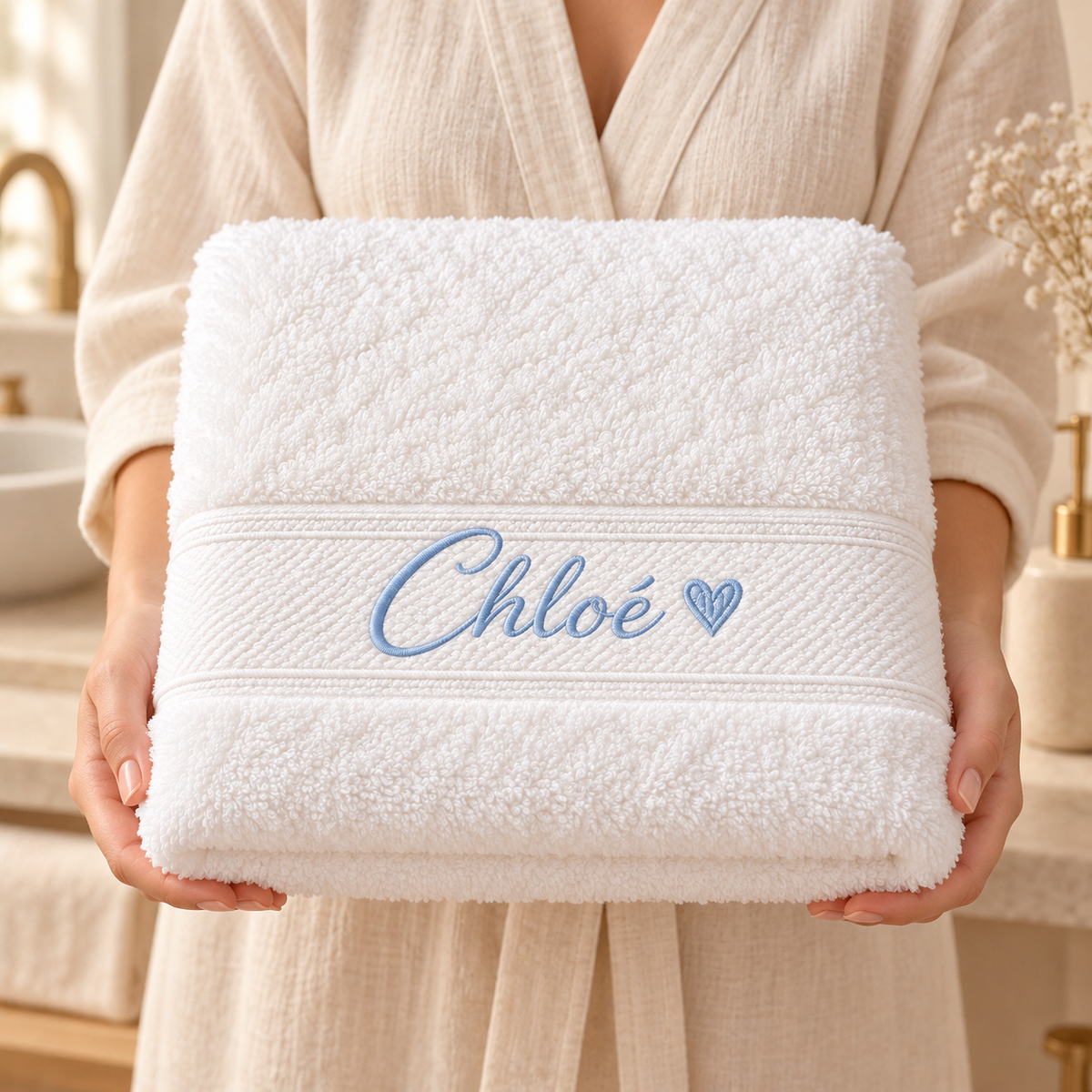 Serviette personnalisée